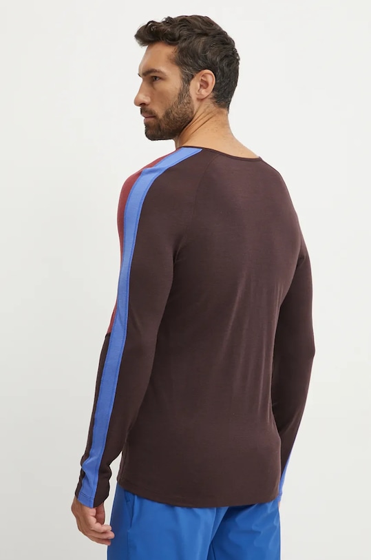 Icebreaker longsleeve funcțional Merino 200 Sonebula IB0A56QH02O1 burgundia AW24