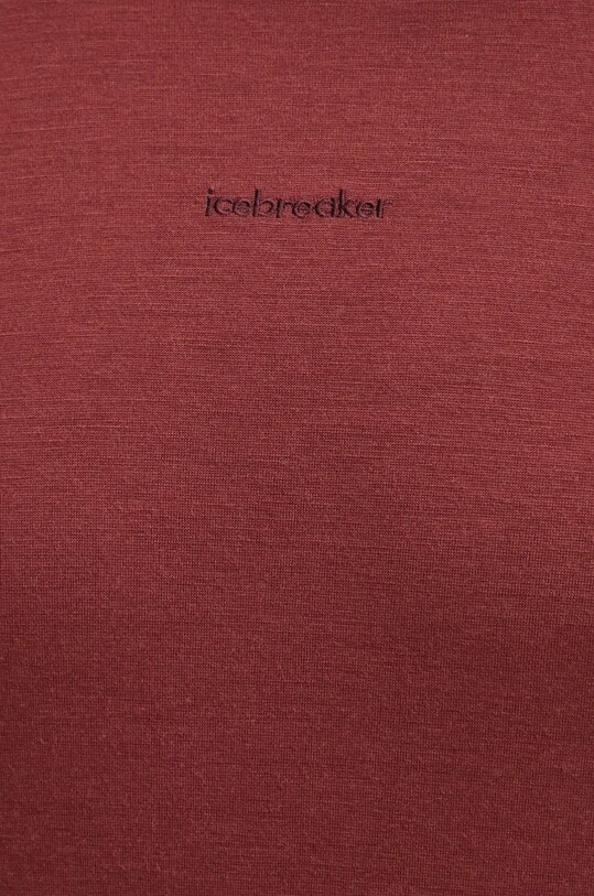 Icebreaker longsleeve funcțional Merino 200 Sonebula IB0A56QH02O1 burgundia