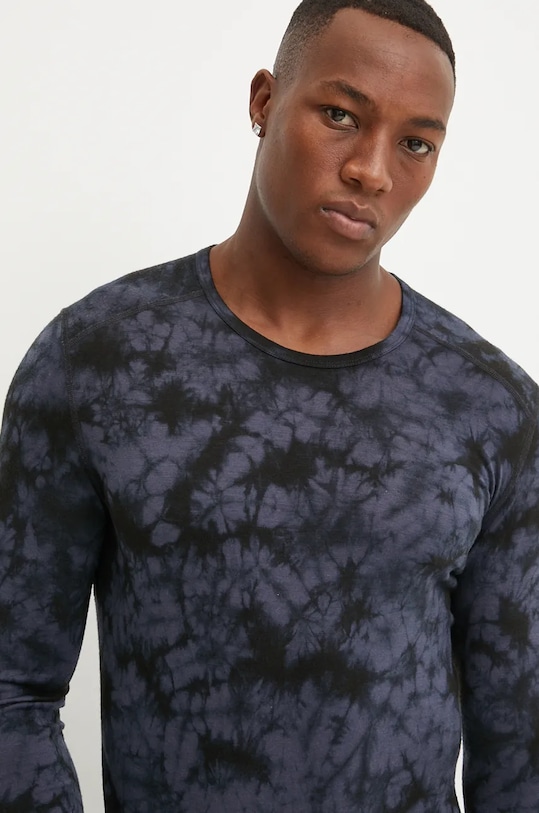 Icebreaker longsleeve funkcyjny Merino 200 Oasis czarny IB0A572I01N1