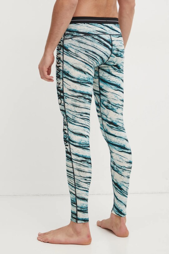 Icebreaker legginsy funkcyjne Icebreaker x Protect Our Winters IB0A573203P1 beżowy AW24
