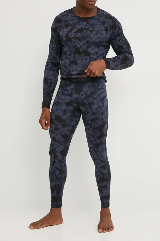 Функциональные леггинсы Icebreaker Merino 200 Oasis Planet friendly чёрный IB0A573A01N1