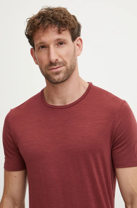Funkční tričko Icebreaker Merino 150 Anatomica burgundské IB10303301C1