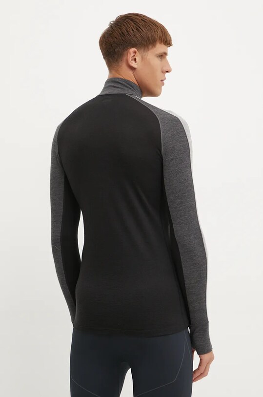 Icebreaker longsleeve funcțional Merino 200 ZoneKnit IBBA56H95851 negru AW24