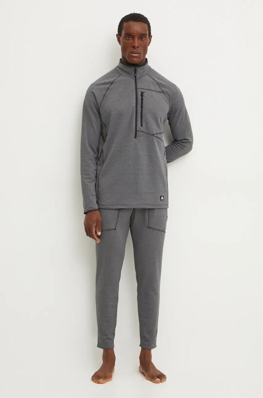 Функціональні штани Burton Stockrun Grid 233911 сірий AW24
