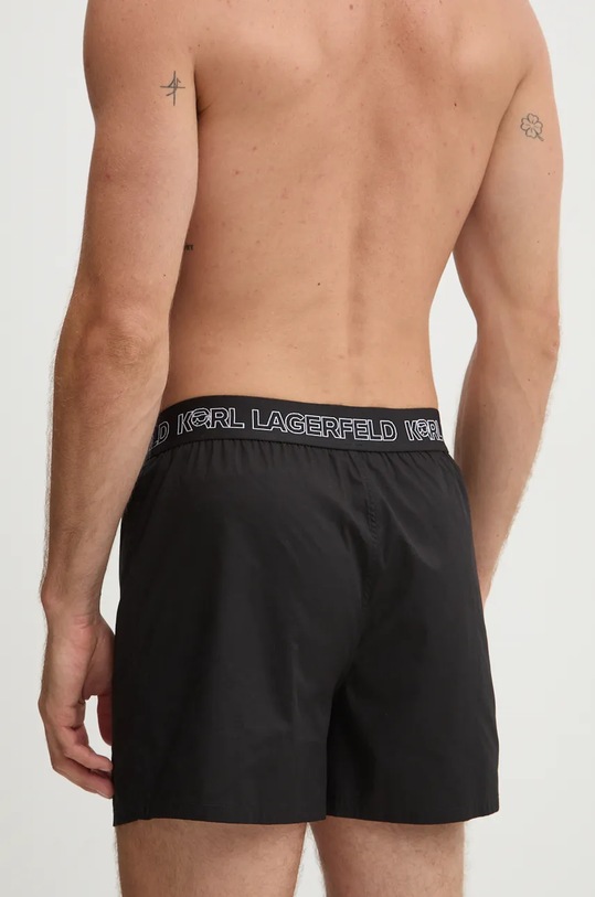 Odzież Karl Lagerfeld bokserki bawełniane 3-pack 246M2101 czarny