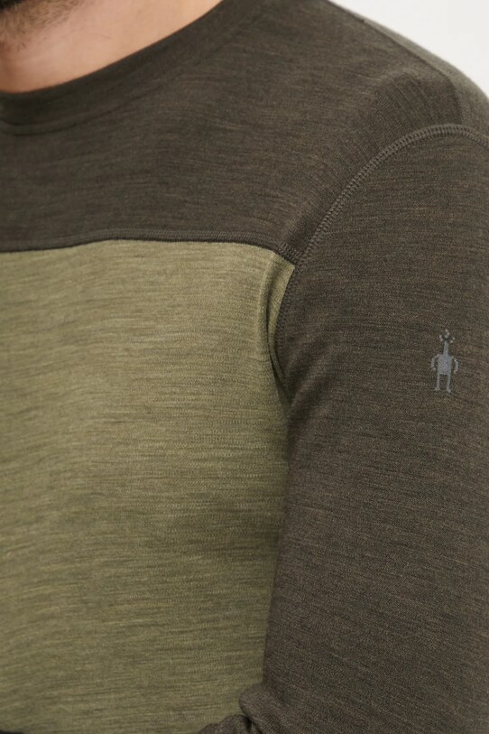 Функциональный лонгслив Smartwool зелёный SW002570