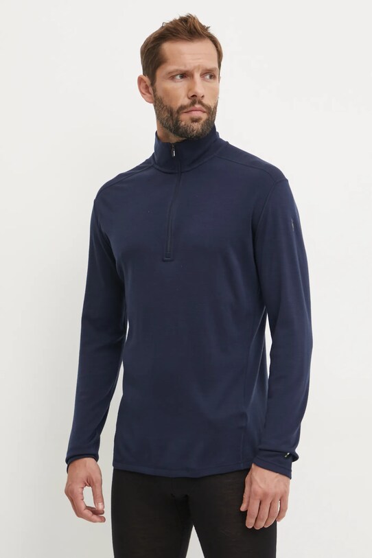 Функциональный лонгслив Smartwool outdoor тёмно-синий SW002822