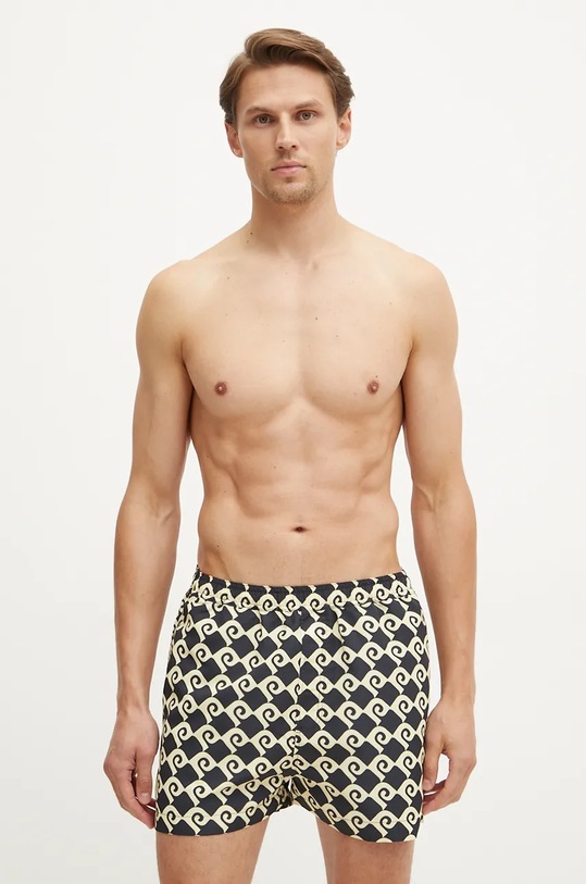 Plavkové šortky Nanushka AMIL NM24PFST00198 černá AW24