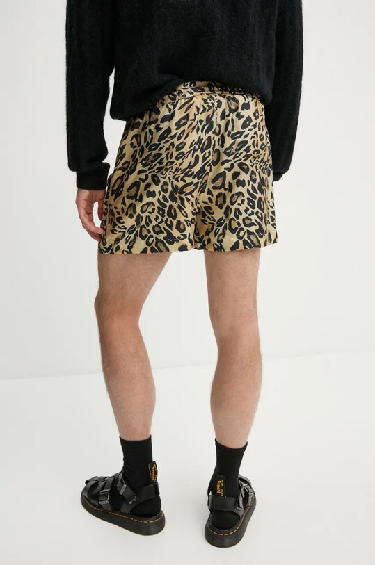 Дрехи Копринен къс панталон Nanushka AMIL NM24PFPA04371 бежов