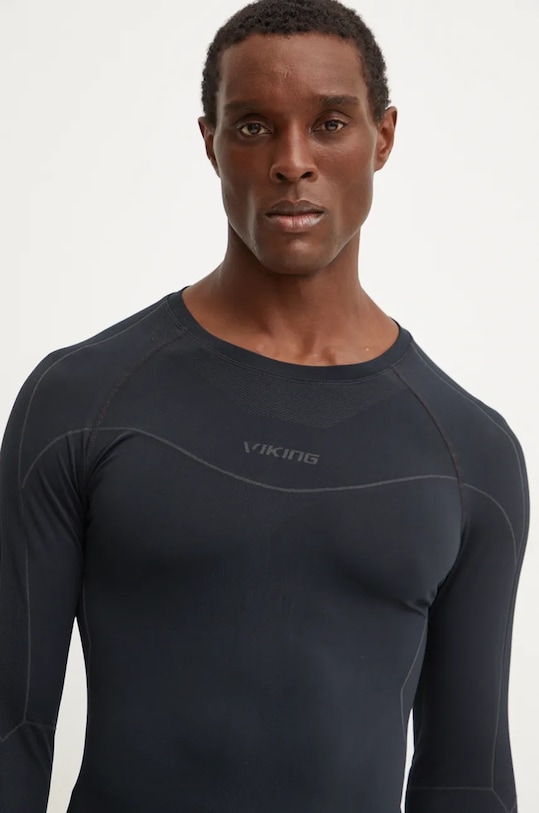 Viking longsleeve funkcyjny Gary Bamboo Planet friendly czarny 500.25.9523