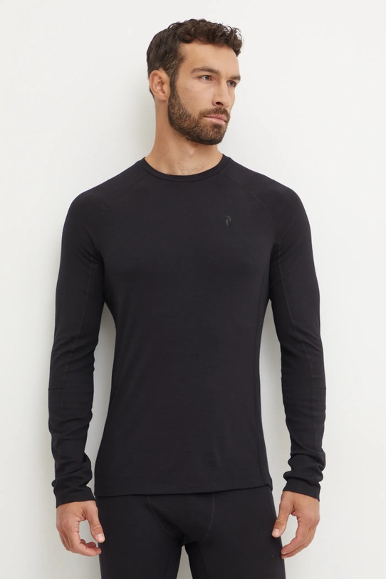 Функціональний лонгслів Peak Performance Magic outdoor чорний G79887