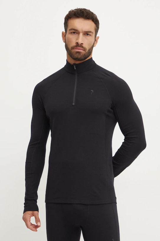 Peak Performance longsleeve funkcyjny Magic sporty zimowe czarny G79886