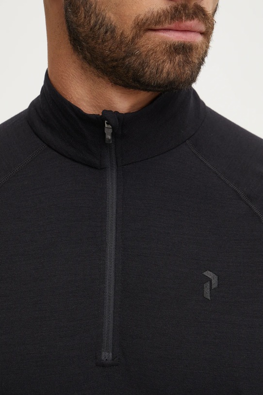 Funkčné tričko s dlhým rukávom Peak Performance Magic G79886 čierna