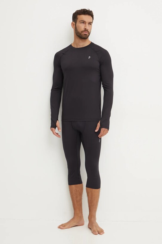 Функціональний лонгслів Peak Performance Spirit G79756 чорний AW24
