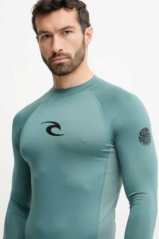 Rip Curl hosszú ujjú fürdőruha WAVES UPF türkiz 141MRV