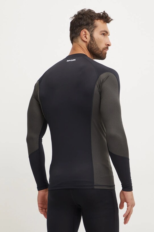 Одяг Лонгслів для плавання Rip Curl WAVES UPF 141MRV чорний