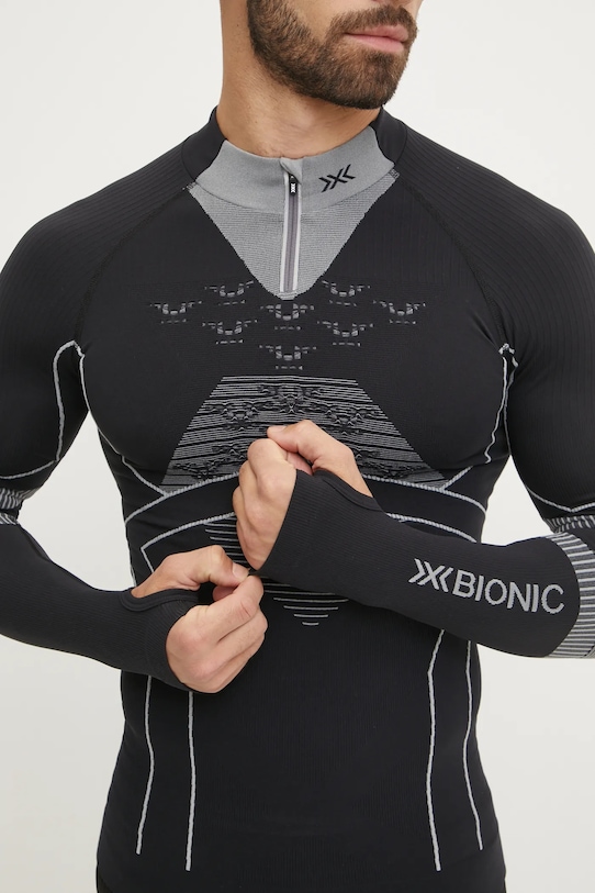 X-Bionic longsleeve funkcyjny Energy Accumulator Light sporty zimowe czarny EA.WTA8W24M