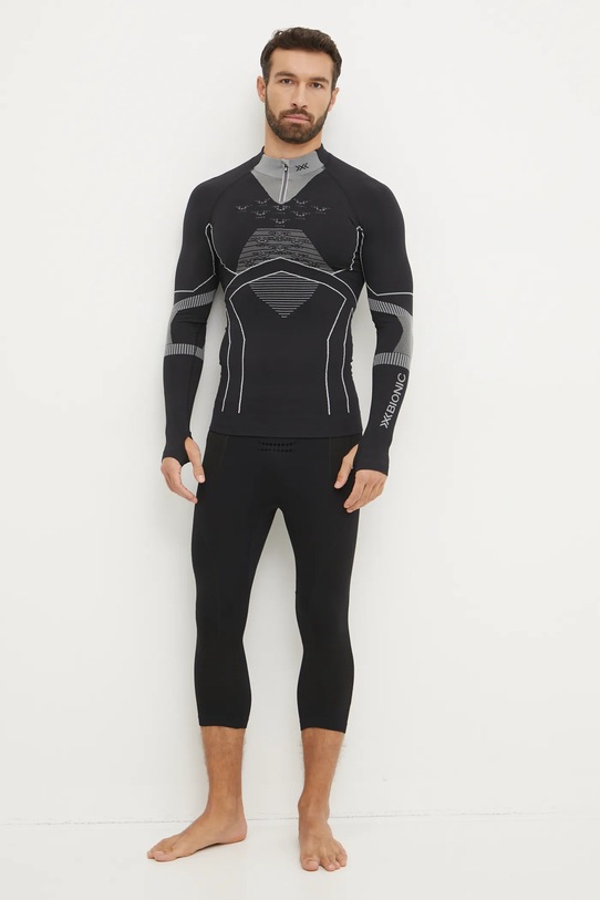 X-Bionic longsleeve funkcyjny Energy Accumulator Light EA.WTA8W24M czarny AW24