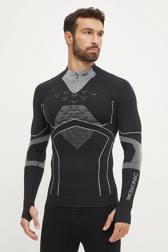 X-Bionic longsleeve funkcyjny Energy Accumulator Light czarny EA.WTA8W24M