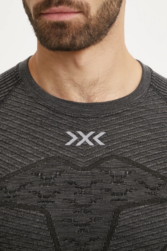 X-Bionic longsleeve funkcyjny Symbio Merino XM.YTB2W24M szary