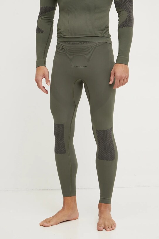 X-Bionic legginsy funkcyjne X-Plorer Energizer 4.0 sporty zimowe zielony NG.OP84S23M