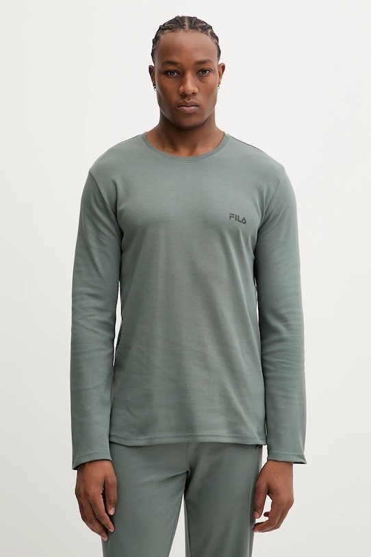 Fila piżama bawełniana FPW1203 szary AW25