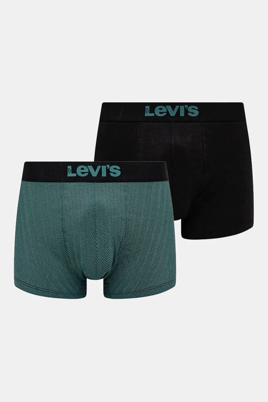 Levi's bokserki 2-pack dzianina czarny 37149.1027