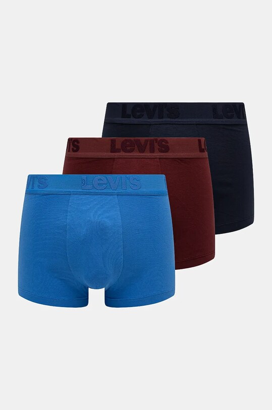 Levi's boxeri 3-pack boxeri albastru 37149.1040