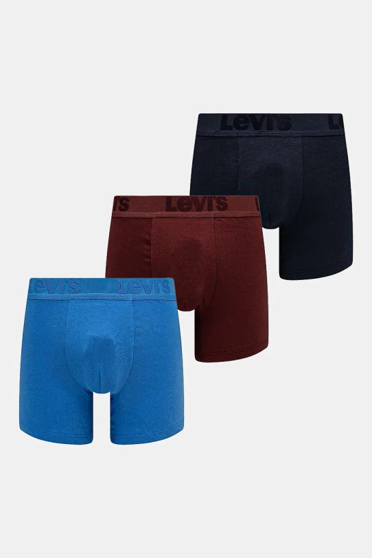 Levi's boxeri 3-pack boxeri albastru 37149.1041