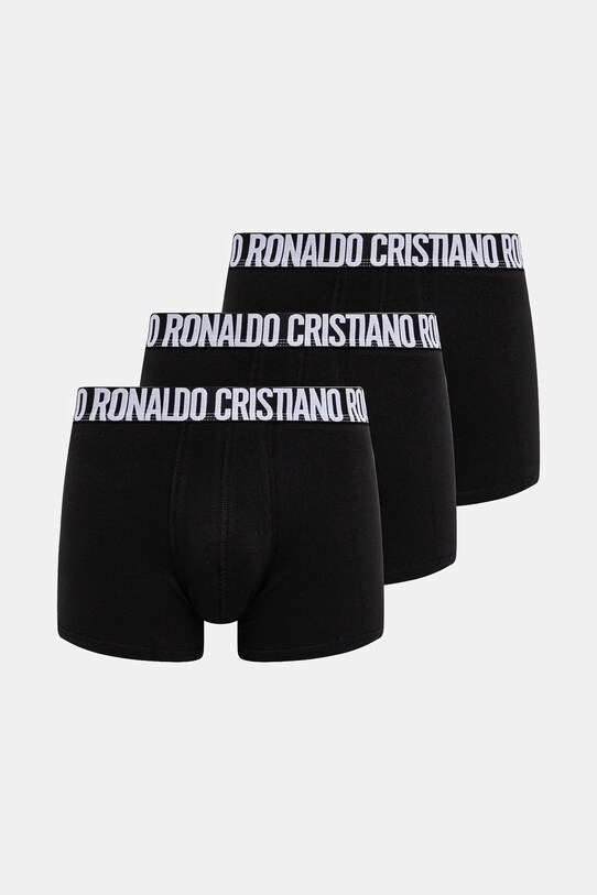 CR7 Cristiano Ronaldo bokserki 3-pack dzianina czarny 8100.4900.2757