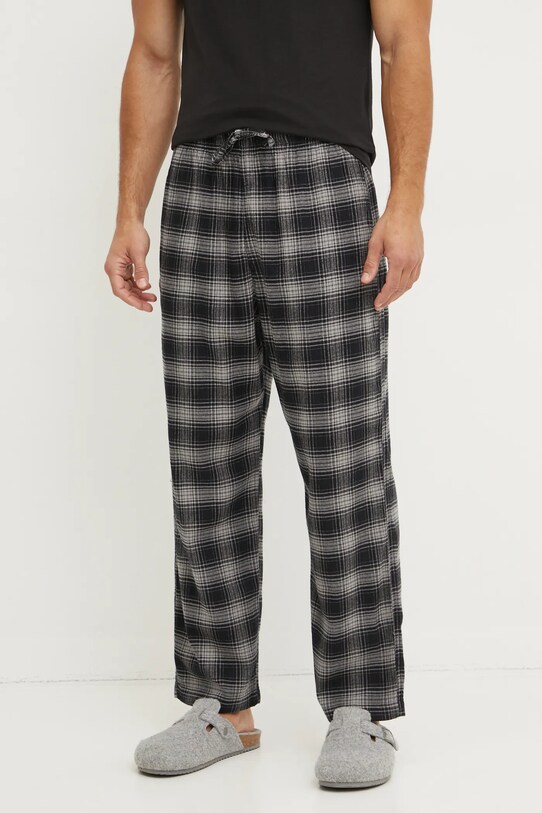 Hollister Co. pantaloni de pijama fund negru KI313.4028.908