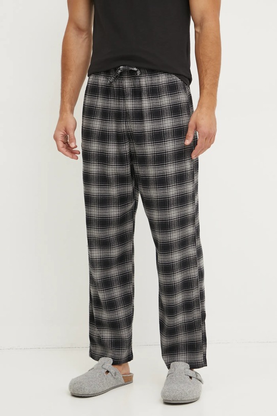 Hollister Co. pizsama nadrág mintás fekete KI313.4028.908