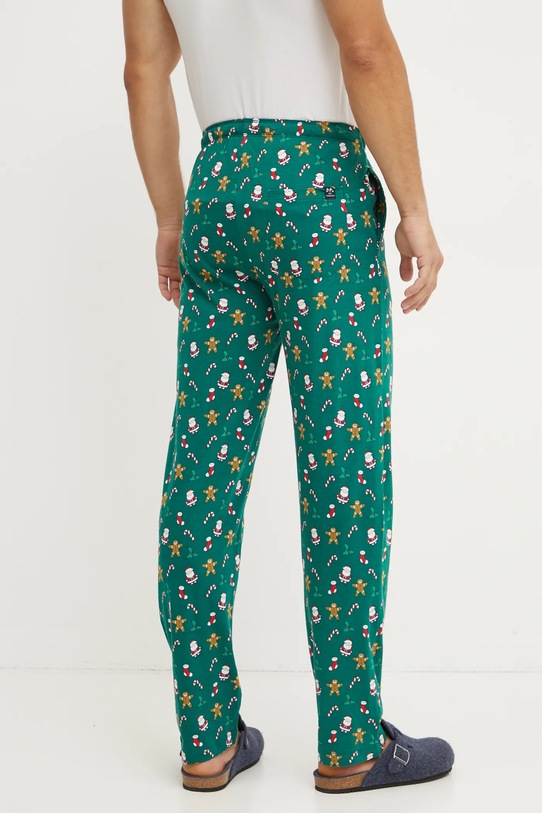 Одежда Хлопковые пижамные брюки Lindbergh 30.997524.GREEN зелёный