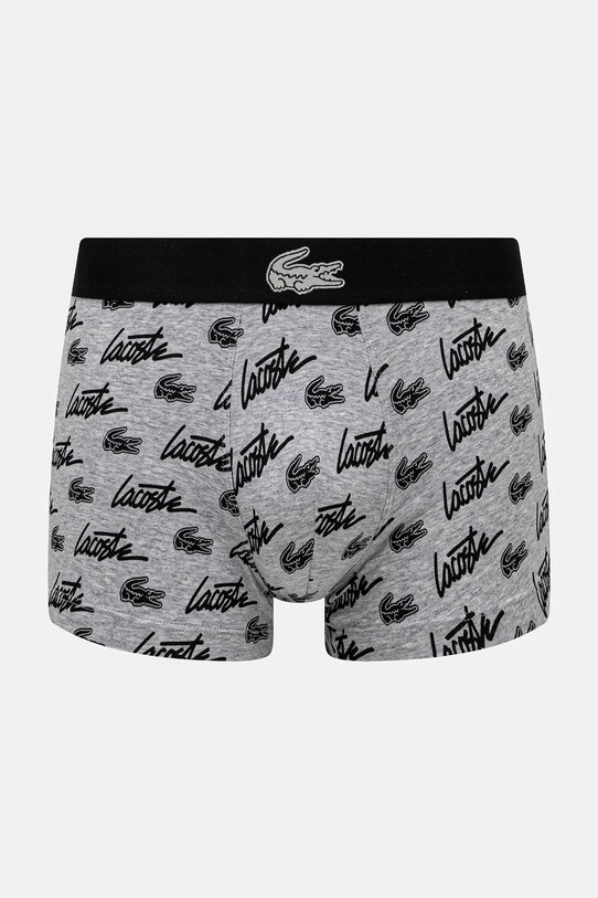 Боксеры Lacoste трикотаж серый 5H4743