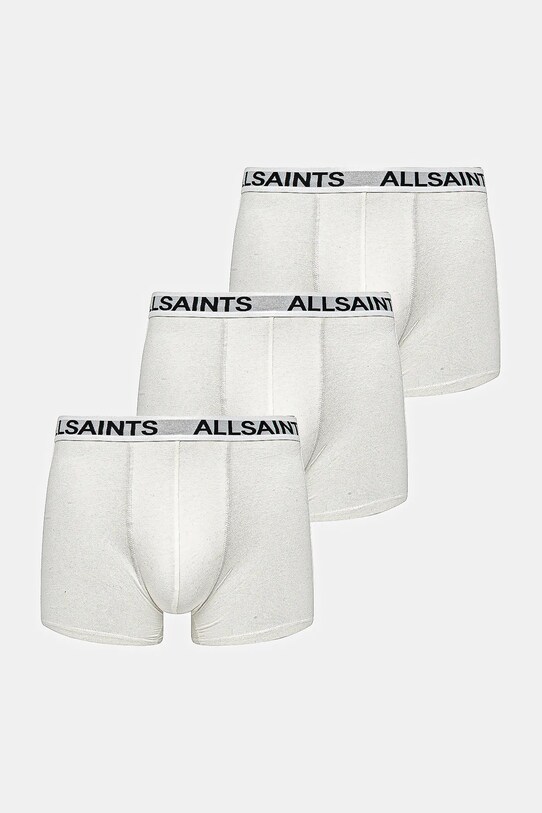 Боксери AllSaints 3-pack трикотаж білий 43ASM493454TD