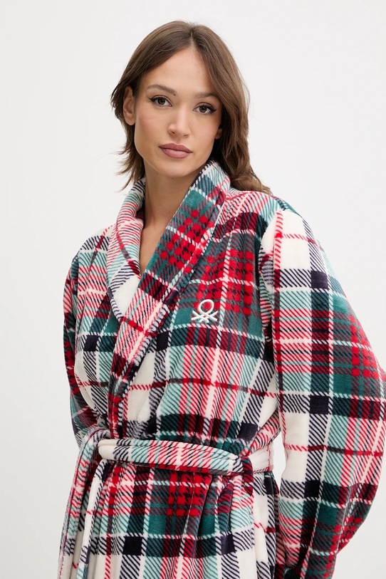 Odzież United Colors of Benetton szlafrok 6FK82801F czerwony