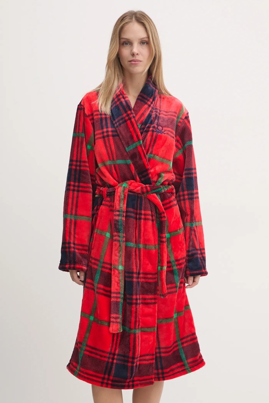 United Colors of Benetton halat 6FK82801F rosu AW25