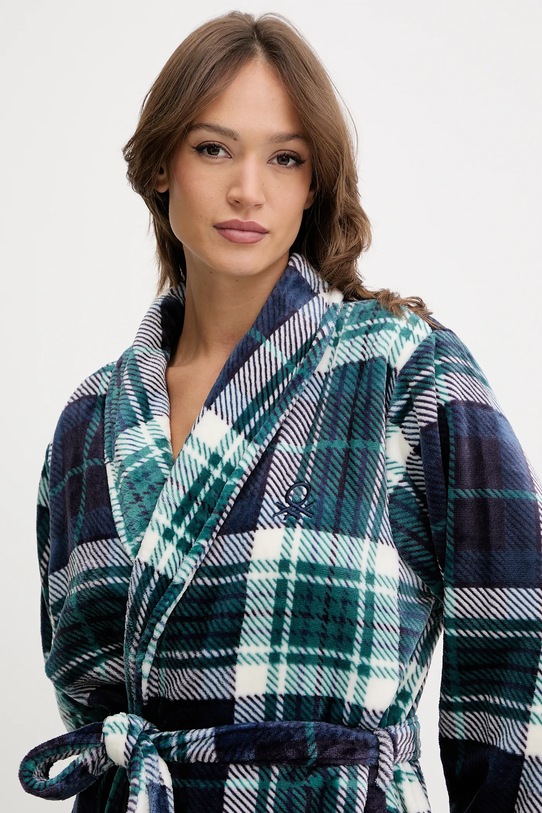 Odzież United Colors of Benetton szlafrok 6FK82801F niebieski