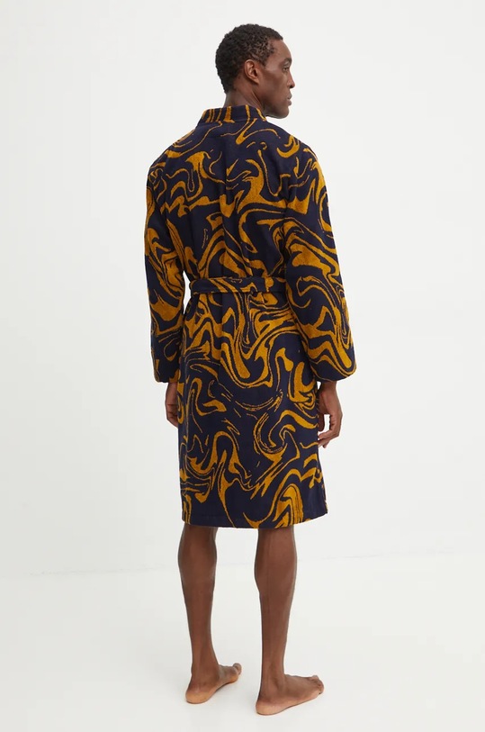 Бавовняний халат OAS 8002.27 чорний