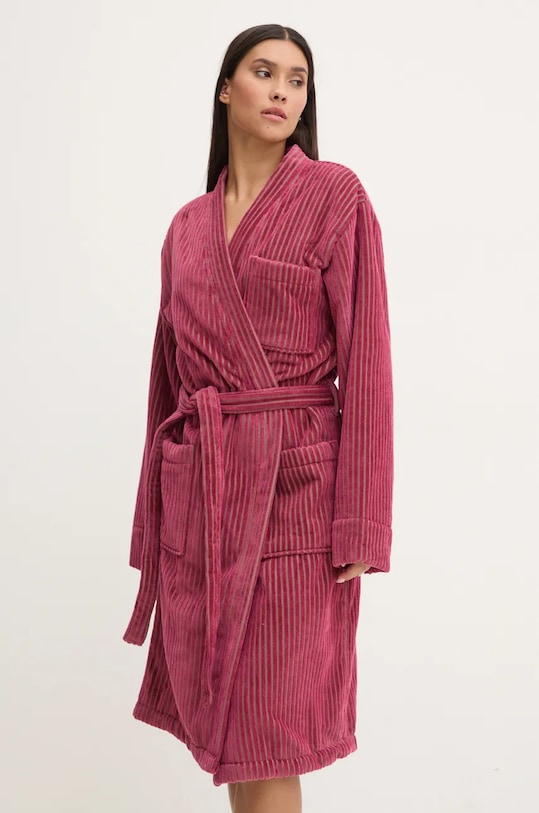 OAS halat de baie din bumbac bumbac rosu 8302.01