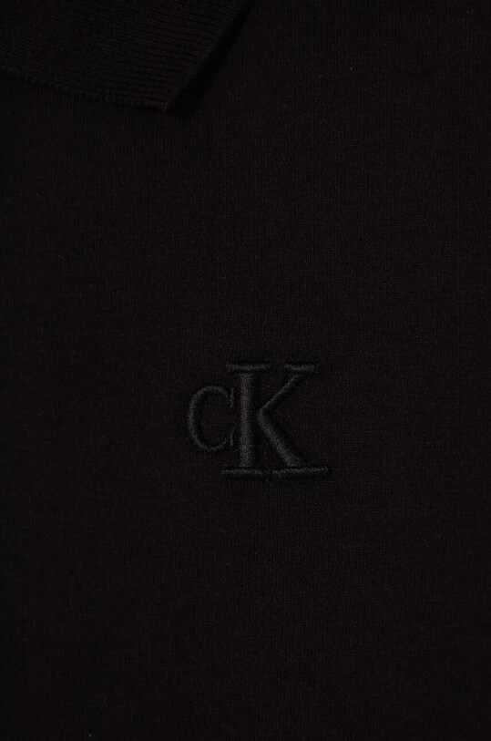 Chłopiec Calvin Klein Jeans bluza dziecięca IB0IB02132.9BYH czarny