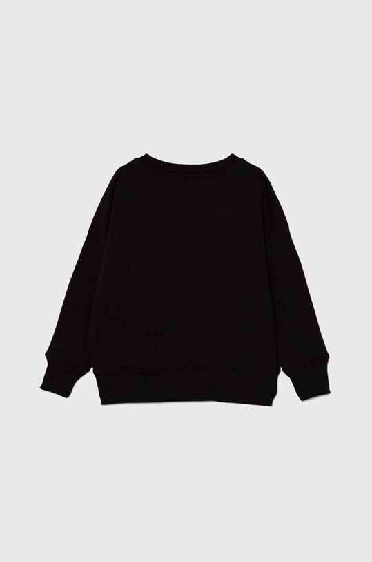 Детская хлопковая кофта Calvin Klein Jeans IB0IB02135.9BYH.116 чёрный AW24