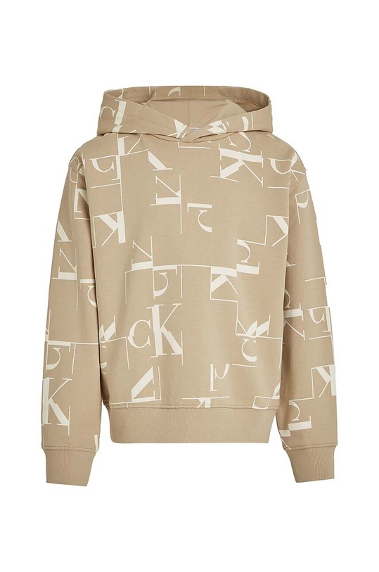 Calvin Klein Jeans bluza dziecięca IB0IB02136.9BYH beżowy AW24