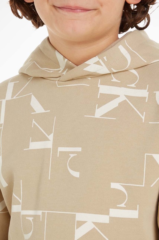 Calvin Klein Jeans bluza dziecięca IB0IB02136.9BYH beżowy