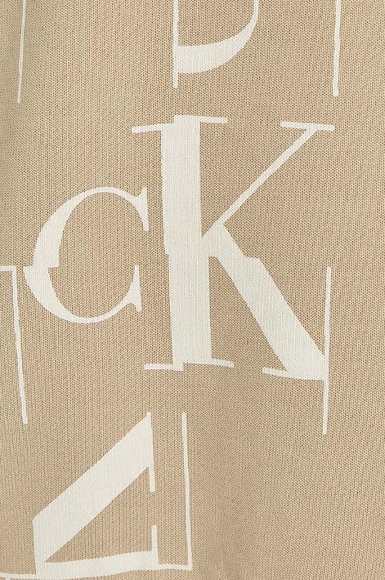 Дитяча кофта Calvin Klein Jeans бежевий IB0IB02136.9BYH