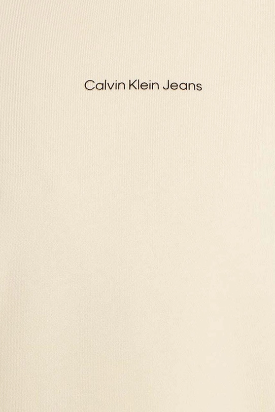 Calvin Klein Jeans bluza bawełniana dziecięca beżowy IB0IB02258.9BYH