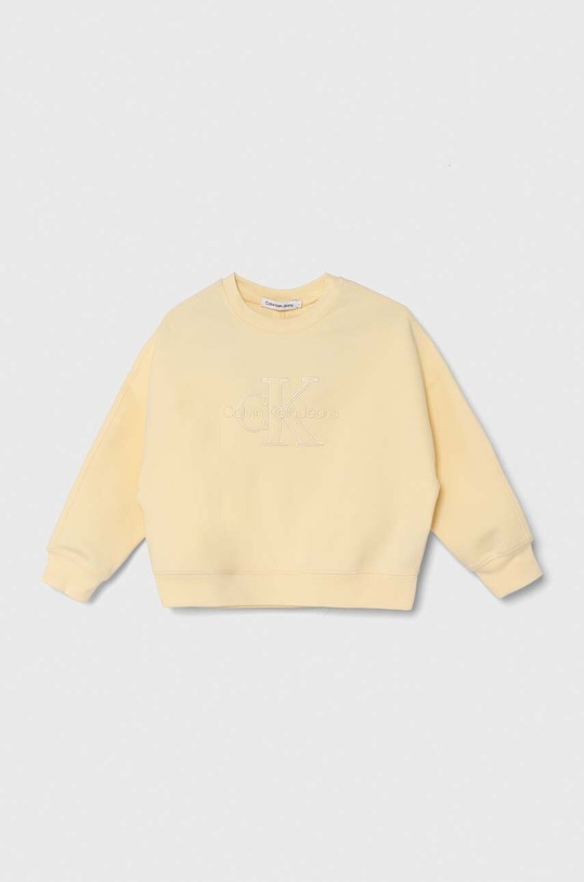 Calvin Klein Jeans bluza dziecięca pozostałe żółty IB0IB02281.9BYH.116