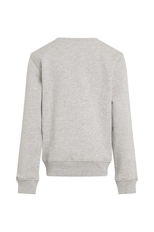 Calvin Klein Jeans bluza bawełniana dziecięca IU0IU00581.9BYH szary AW24
