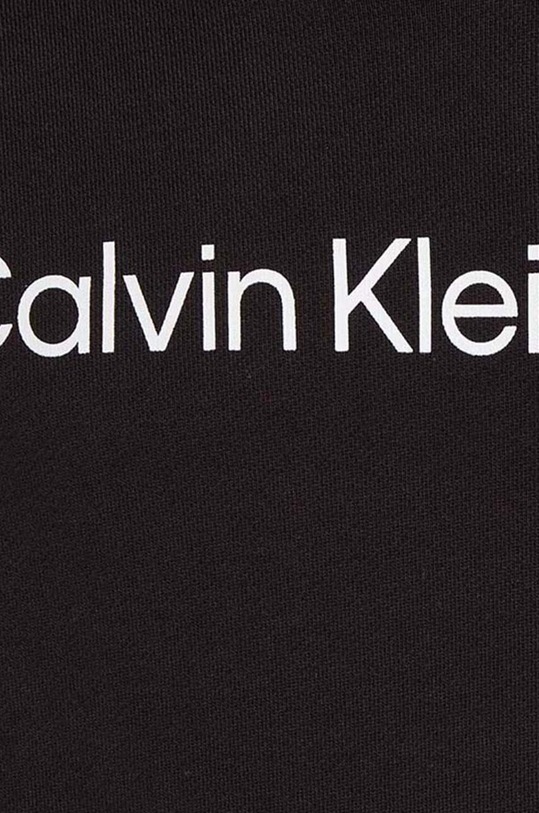 Момче Детски памучен суичър Calvin Klein Jeans IU0IU00601.9BYH черен