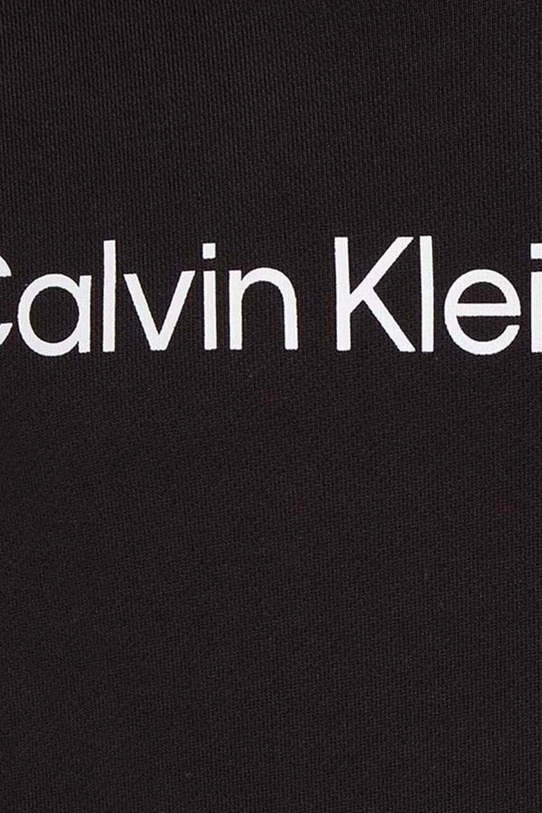 Dječaci Dječja pamučna dukserica Calvin Klein Jeans IU0IU00601.9BYH crna